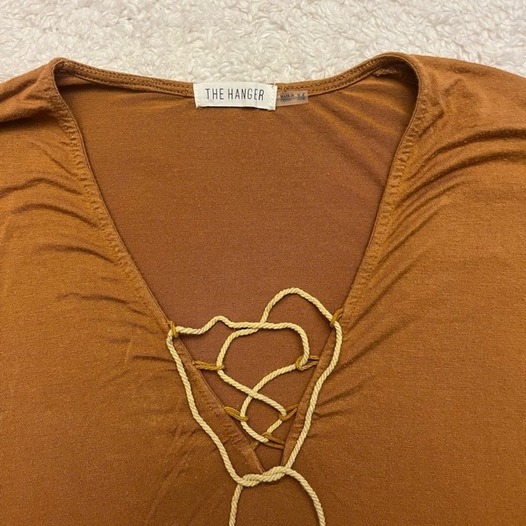 The Hanger Burnt Orange Blouse - Picture 6 of 7